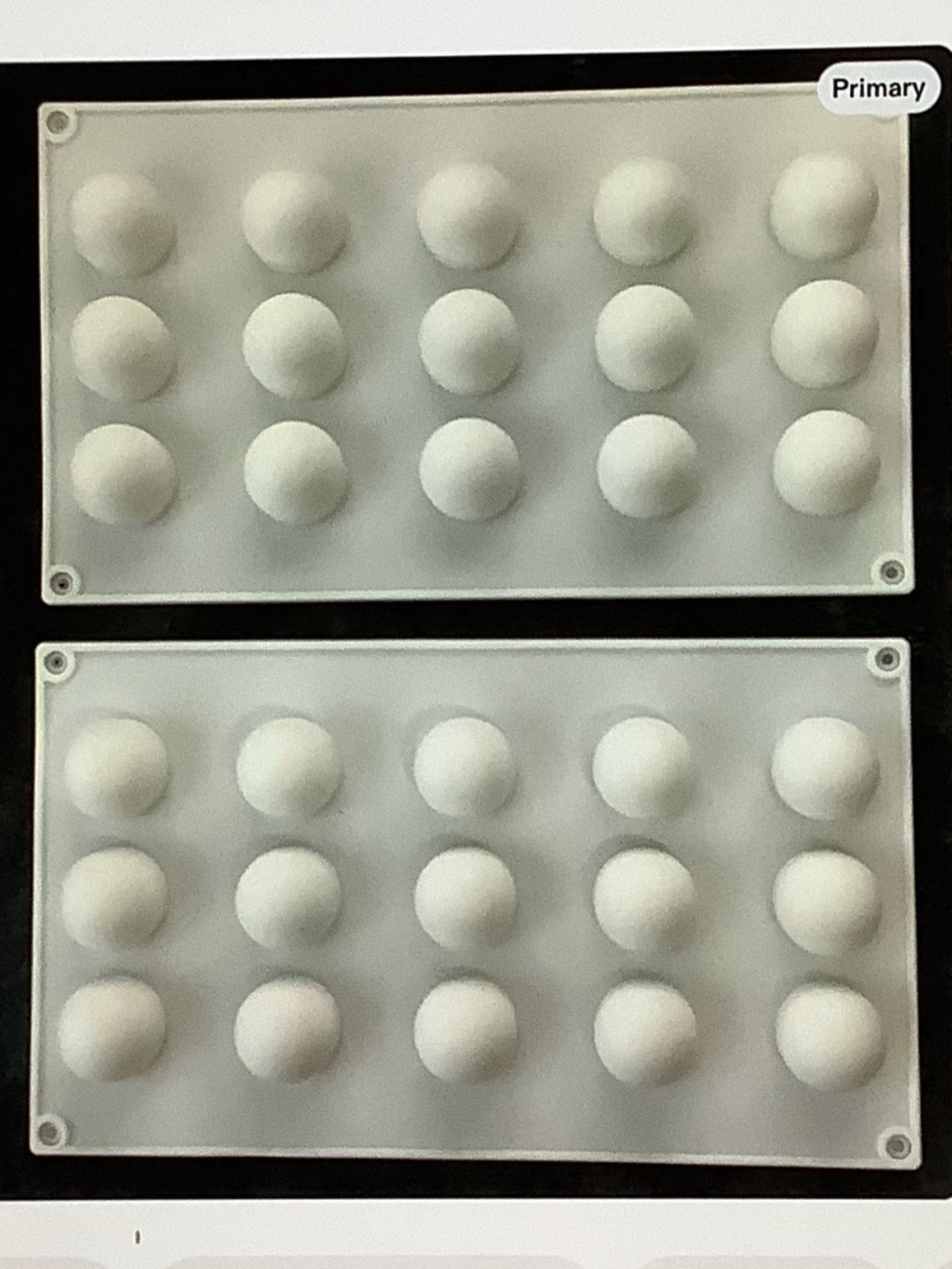 Silicone 3D Molds for Chocolate Candies, Cake Decorating, 2 pcs.